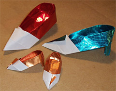 Origami High Heel Shoe