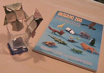 Origami Owl on Glass from Origami Zoo