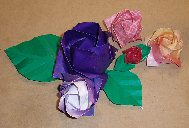 Kawasaki Origami Roses