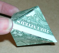 Toshie's Jewel dollar bill sonobe module