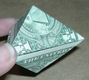 Polyhedra Sonobe Module dollar bill