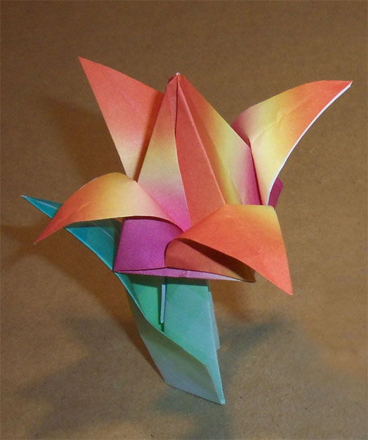 Traditional Origami Tulip