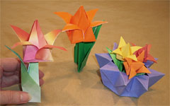 Origami Tulips